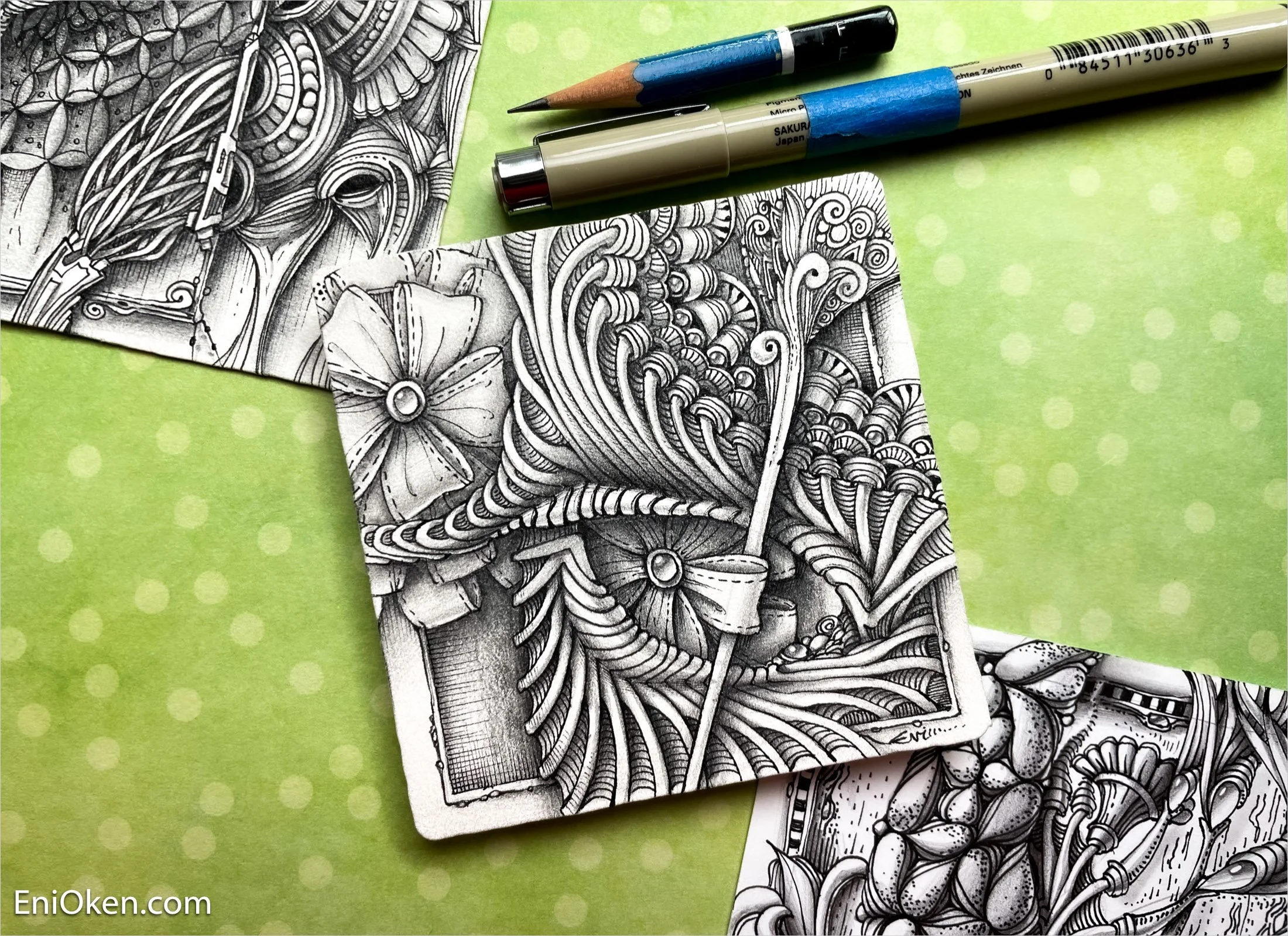Art+and+Zentangle+by+Eni+Oken+CZT